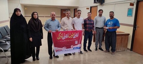 اهدا خون ورزشکاران در استان ایلام