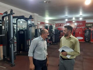 بازدید اماکن ورزشی شهرستان بروجن - چهار محال و بختیاری