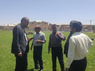 بازدید اماکن ورزشی شهرستان بروجن - چهار محال و بختیاری