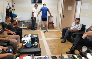 تست و ارزیابی ورزشکاران هیات کشتی