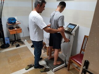 تست و ارزیابی ورزشکاران هیات کشتی