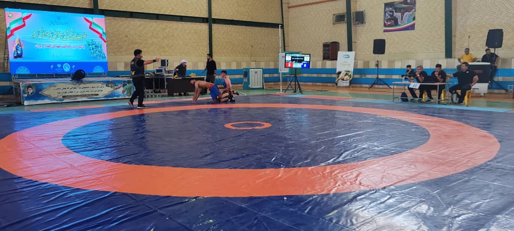 پوشش پزشکی رقابتهای کشتی پهلوانی نوجوانان کشور در شیراز