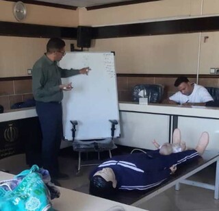 دوره آموزشی ماساژ ورزشی شهرستان سیرجان