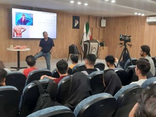 دوره آموزشی ماساژ ورزشی شهرستان سیرجان