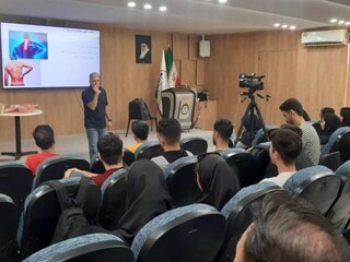 دوره آموزشی ماساژ ورزشی شهرستان سیرجان