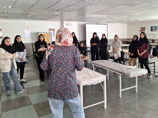 دوره آموزشی ماساژ ورزشی شهرستان سیرجان