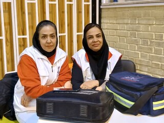 پوشش پزشکی مسابقات هیات پزشکی ورزشی شهرستان شاهرود