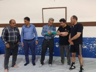 طرح ضربتی بازدید از اماکن ورزشی شهرستان سامان - چهار محال و بختیاری