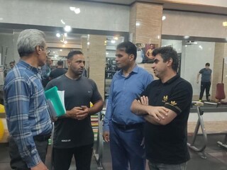 طرح ضربتی بازدید از اماکن ورزشی شهرستان سامان - چهار محال و بختیاری