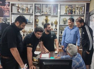 طرح ضربتی بازدید از اماکن ورزشی شهرستان سامان - چهار محال و بختیاری