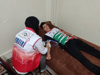 معاینات ورزشکاران اعزامی به بازی‌های اسلامی و آسیایی جوانان-تیم ملی دوچرخه‌سواری