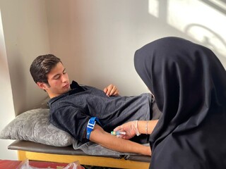 معاینات ورزشکاران اعزامی به بازی‌های اسلامی و آسیایی جوانان-تیم ملی ووشو