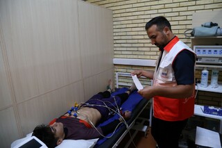 معاینات ورزشکاران اعزامی به بازی‌های همبستگی کشورهای اسلامی و آسیایی جوانان