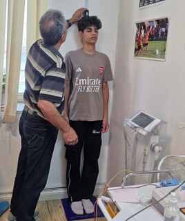 معاینات پزشکی بازیکنان تیم های فوتبال پایه و لیگ استان کرمان