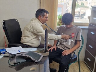 معاینات پزشکی بازیکنان تیم های فوتبال پایه و لیگ استان کرمان