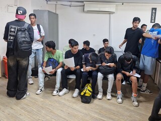 معاینات پزشکی بازیکنان تیم های فوتبال پایه و لیگ استان کرمان