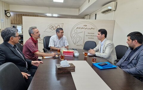 تعامل و همکاری هیأت پزشکی کرمان با هیأت ورزش های باستانی