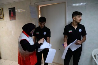 روز سوم معاینات ورزشکاران اعزامی به بازی‌های همبستگی کشورهای اسلامی و آسیایی جوانان