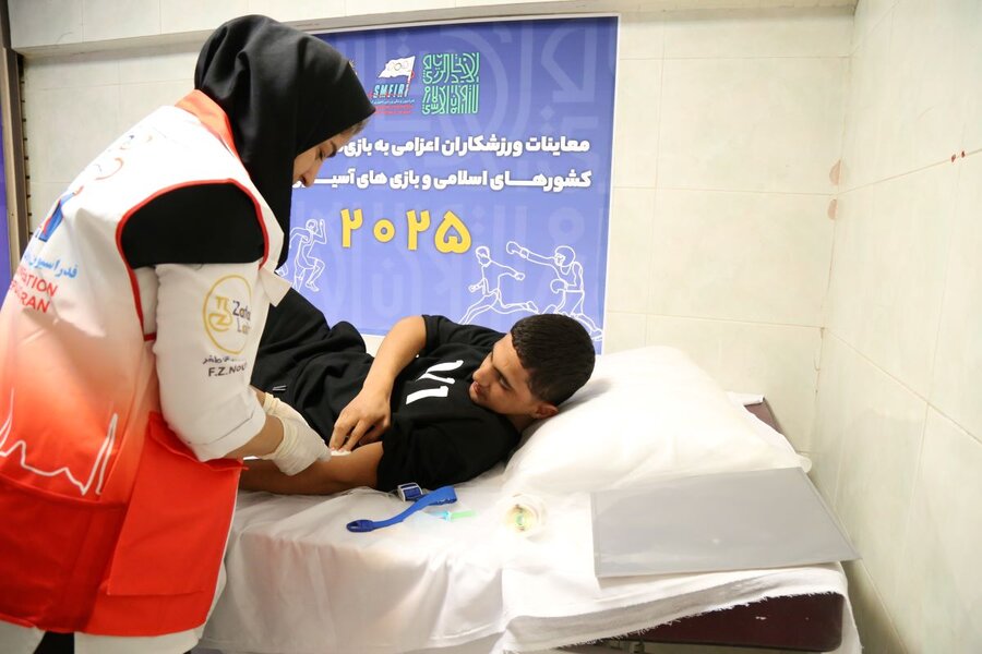 روز سوم معاینات ورزشکاران اعزامی به بازی‌های همبستگی کشورهای اسلامی و آسیایی جوانان