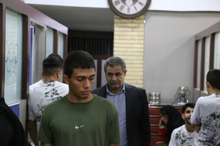 بازدید دکتر اردیبهشت از روند انجام معاینات ورزشکاران اعزامی به بازی‌های همبستگی کشورهای اسلامی و آسیایی جوانان