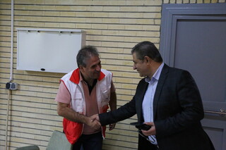 بازدید دکتر اردیبهشت از روند انجام معاینات ورزشکاران اعزامی به بازی‌های همبستگی کشورهای اسلامی و آسیایی جوانان