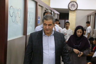 بازدید دکتر اردیبهشت از روند انجام معاینات ورزشکاران اعزامی به بازی‌های همبستگی کشورهای اسلامی و آسیایی جوانان