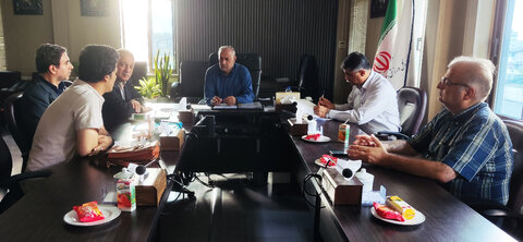 جلسه با مدیر کل