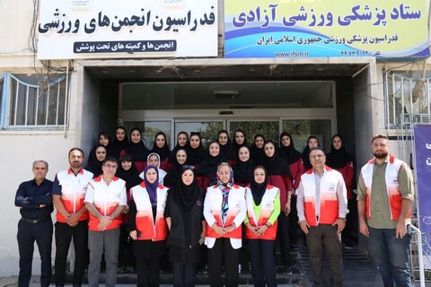نمای پایانی معاینات تیم والیبال دختران اعزامی به بازی‌های آسیایی جوانان- بحرین