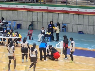 پوشش پزشکی مسابقات قهرمانی والیبال نوجوانان در اردبیل