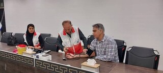 پایش سلامت پرسنل اداره کل ورزش و جوانان استان هرمزگان