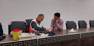 پایش سلامت پرسنل اداره کل ورزش و جوانان استان هرمزگان