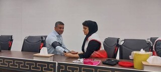 پایش سلامت پرسنل اداره کل ورزش و جوانان استان هرمزگان