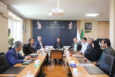 جلسه شورای پژوهش و مطالعات راهبردی اداره کل ورزش و جوانان