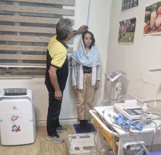 معاینات ورزشکاران شرکت کننده در المپیاد استعدادهای برتر