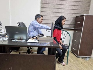 معاینات ورزشکاران شرکت کننده در المپیاد استعدادهای برتر