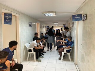 روز دوم معاینات ورزشکاران اعزامی به بازی‌های المپیک ناشنوایان