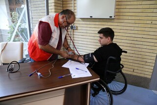 روز سیزدهم معاینات ورزشکاران اعزامی به بازی‌های همبستگی کشورهای اسلامی و پاراآسیایی امارات