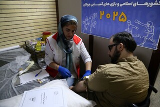 روز سیزدهم معاینات ورزشکاران اعزامی به بازی‌های همبستگی کشورهای اسلامی و پاراآسیایی امارات