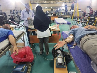پویش نذر خون جامعه ورزش در استان خوزستان