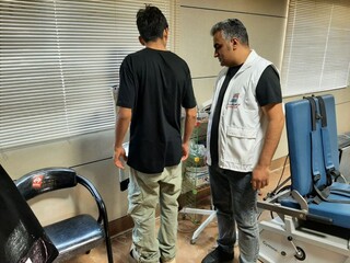 معاینات ورزشکاران المپیاد استعدادهای برتر توسط هیات پزشکی ورزشی استان اردبیل