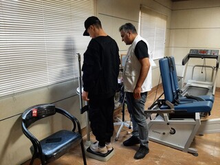 معاینات ورزشکاران المپیاد استعدادهای برتر توسط هیات پزشکی ورزشی استان اردبیل