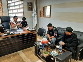 معاینات ورزشکاران المپیاد استعدادهای برتر توسط هیات پزشکی ورزشی استان اردبیل