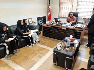 معاینات ورزشکاران المپیاد استعدادهای برتر توسط هیات پزشکی ورزشی استان اردبیل