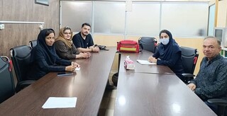 نشست اعضای کمیته پوشش مسابقات هرمزگان