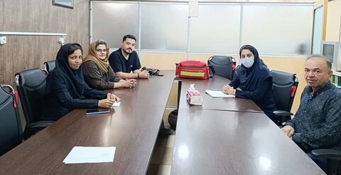 نشست اعضای کمیته پوشش مسابقات هرمزگان