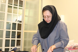 انجام معاینات پزشکی از ورزشکارن اعزامی به رقابتهای المپیاد ورزشی توسط هیات پزشکی ورزشی فارس