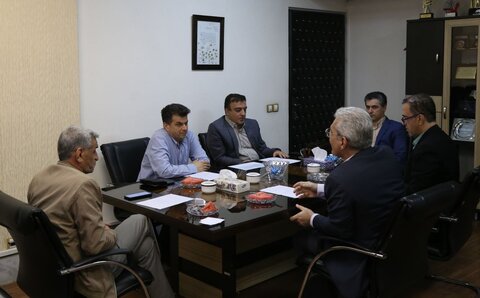 جلسه هم اندیشی رئیس فدراسیون پزشکی ورزشی و مدیران گروه پزشکی ورزشی دانشگاه‌های تهران، ایران و شهید بهشتی