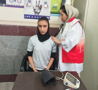 انجام معاینات پزشکی از ورزشکاران