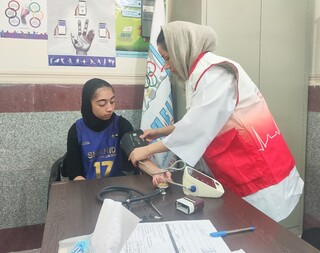 انجام معاینات پزشکی از ورزشکاران