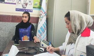 انجام معاینات پزشکی از ورزشکاران
